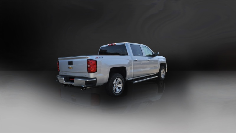 GMC Sierra 1500 Performance Exhaust - Dual Rear - CORSA Performance - Cat Back Sport - Black - `14-`19
